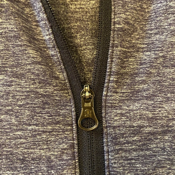 Lululemon Race Your Pace Half Zip Heathered black grape - Picture 3 of 3